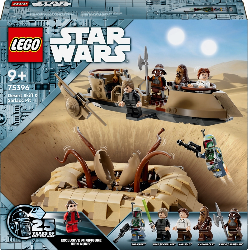 LEGO Star Wars 75396 Star Wars 75396 Púštna loď a jama Sarlacc
